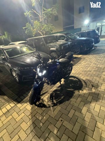 מודעת רכב ימאהה MT 07