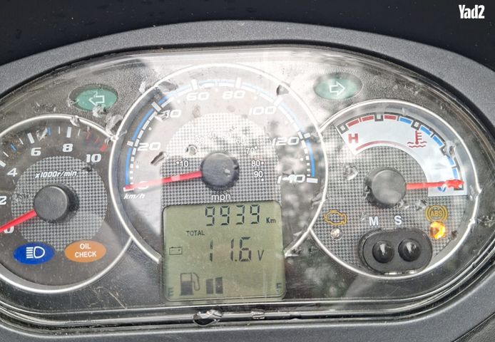 מודעת רכב סאן יאנג ג'וי רייד 200