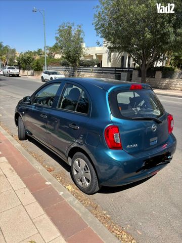 מודעת רכב ניסאן מיקרה