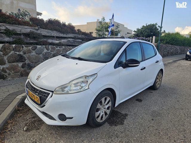 מודעת רכב פיג'ו 208
