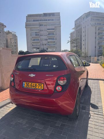 מודעת רכב שברולט סוניק