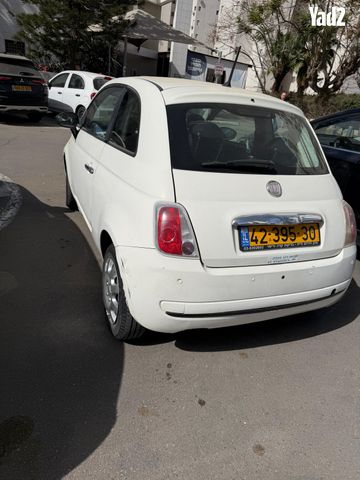 מודעת רכב פיאט 500