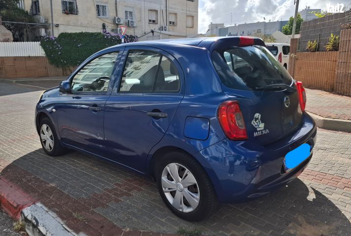 מודעת רכב ניסאן מיקרה