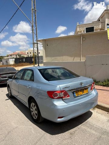 מודעת רכב טויוטה קורולה