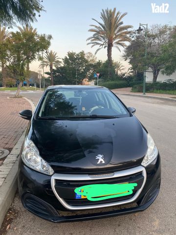 מודעת רכב פיג'ו 208