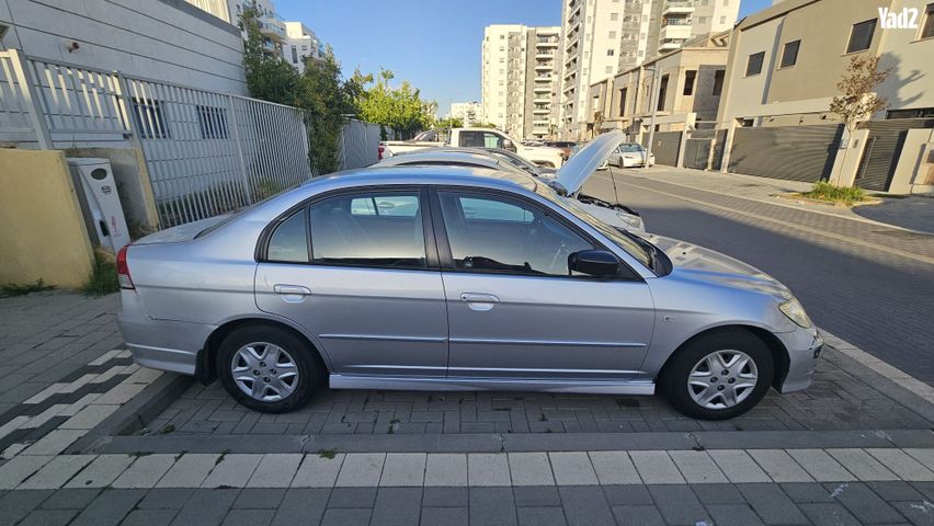 מודעת רכב הונדה סיוויק