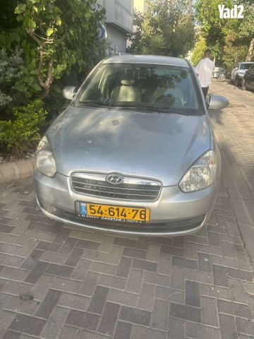 מודעת רכב יונדאי אקסנט i25