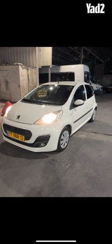 מודעת רכב פיג'ו 107