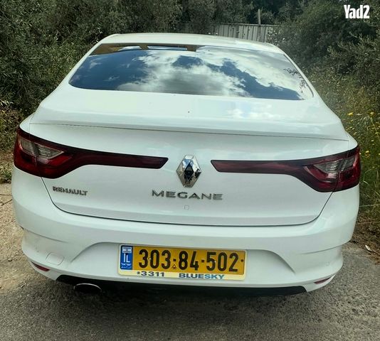 מודעת רכב רנו מגאן