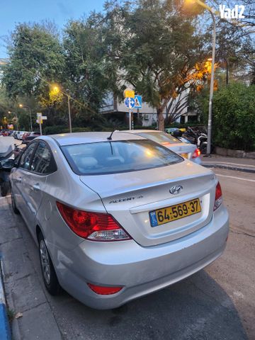 מודעת רכב יונדאי אקסנט i25