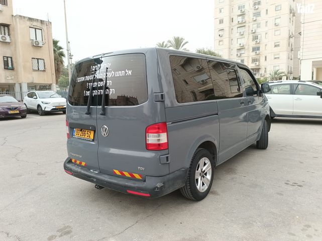 מודעת רכב פולקסווגן טרנספורטר