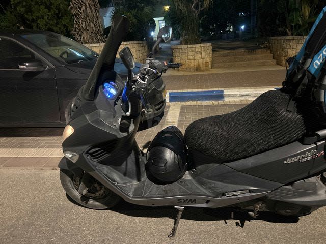 מודעת רכב סאן יאנג ג'וי רייד 125