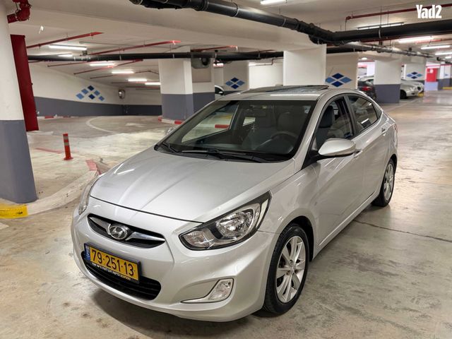 מודעת רכב יונדאי אקסנט i25