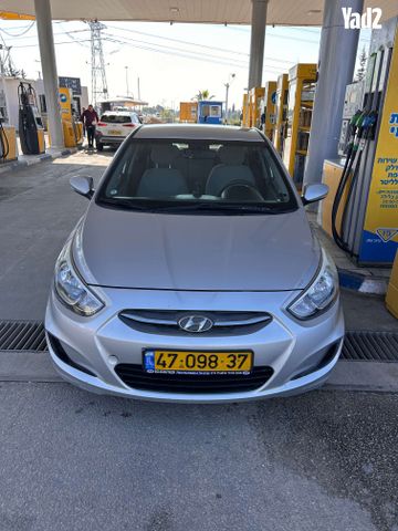 מודעת רכב יונדאי אקסנט i25