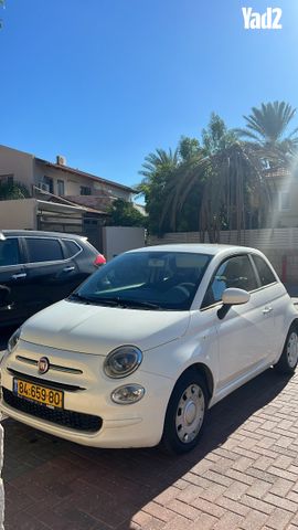 מודעת רכב פיאט 500