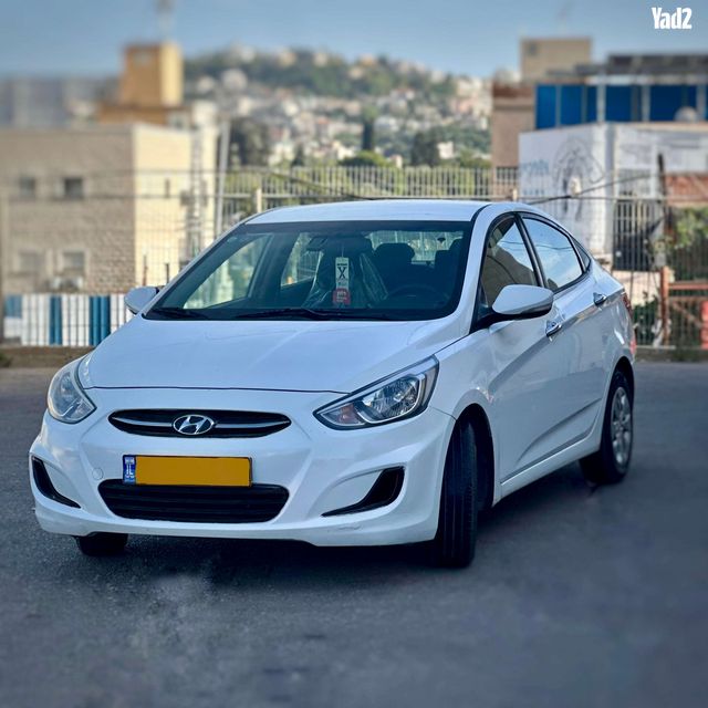 מודעת רכב יונדאי אקסנט i25