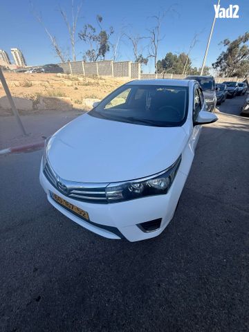 מודעת רכב טויוטה קורולה