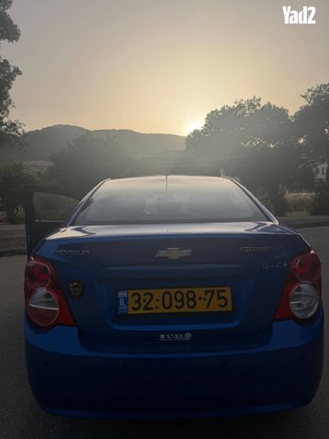 מודעת רכב שברולט סוניק