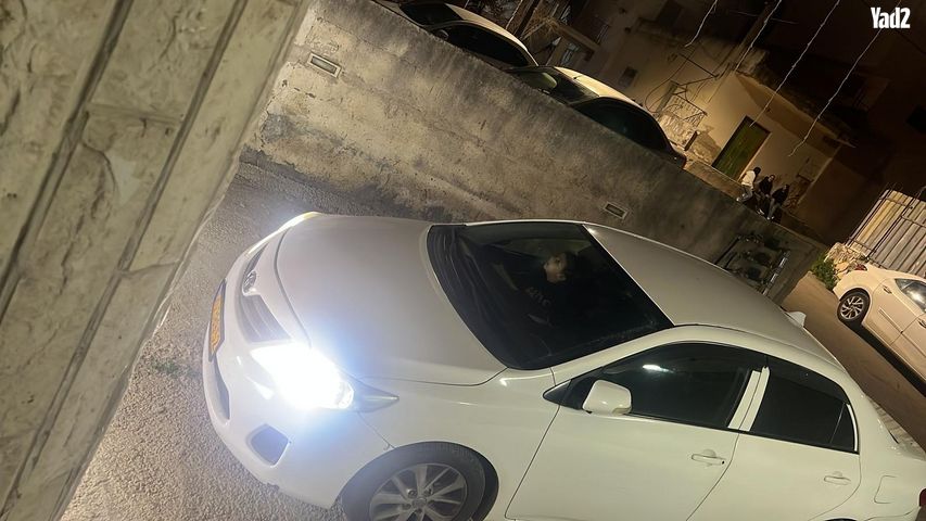 מודעת רכב טויוטה קורולה