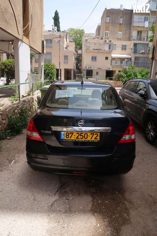 מודעת רכב ניסאן טידה