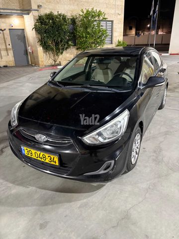 מודעת רכב יונדאי אקסנט i25