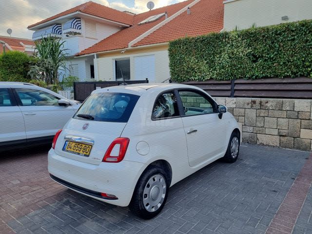 מודעת רכב פיאט 500