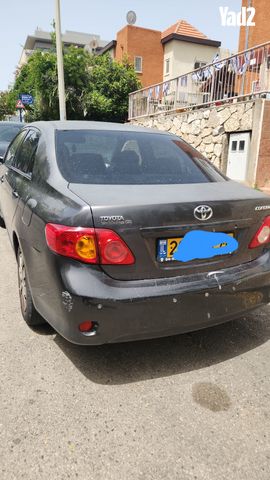מודעת רכב טויוטה קורולה