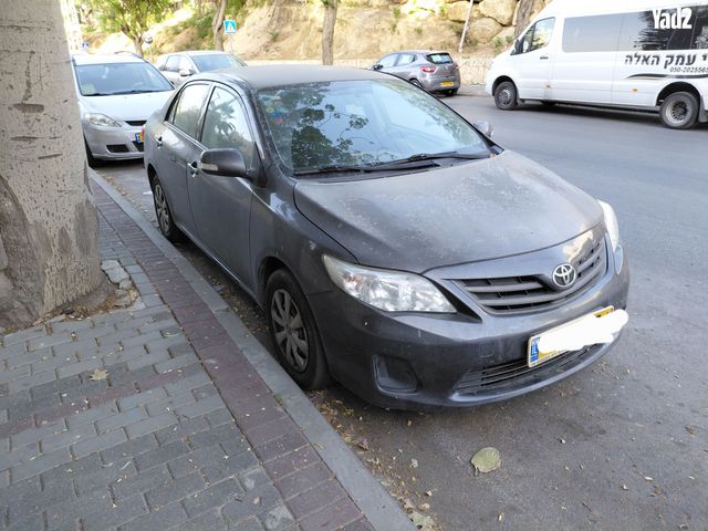 מודעת רכב טויוטה קורולה