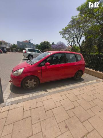 מודעת רכב הונדה ג'אז 