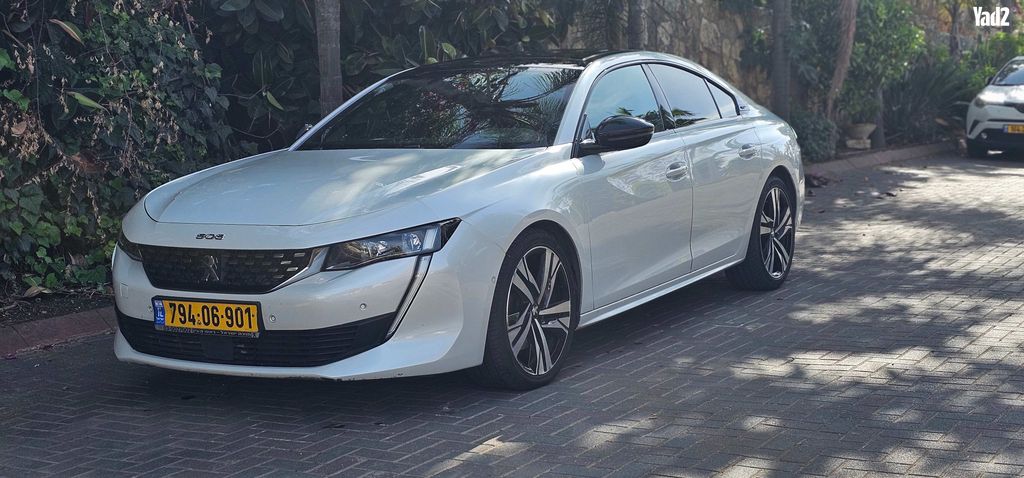 מודעת רכב פיג'ו 508