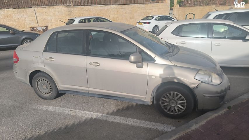 מודעת רכב ניסאן טידה