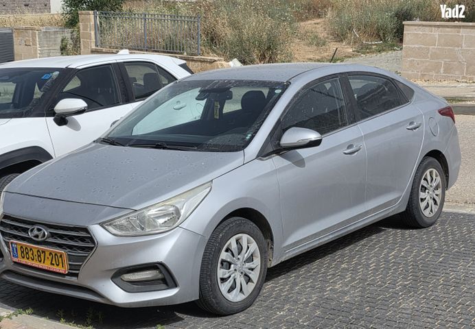 מודעת רכב יונדאי אקסנט i25