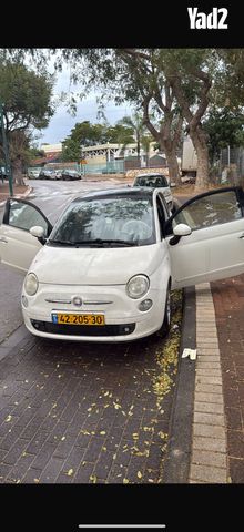 מודעת רכב פיאט 500