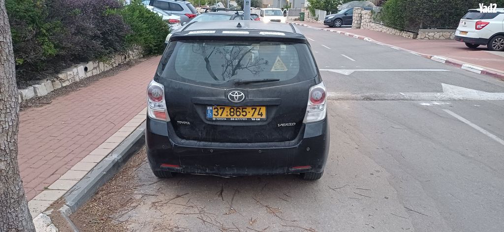 מודעת רכב טויוטה ורסו