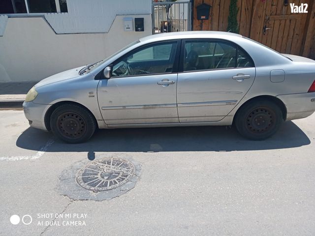 מודעת רכב טויוטה קורולה