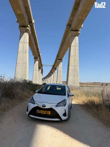 מודעת רכב טויוטה יאריס