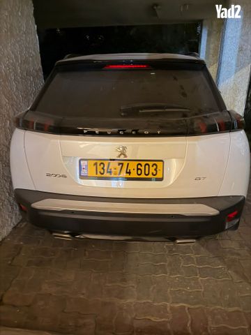 מודעת רכב פיג'ו 2008