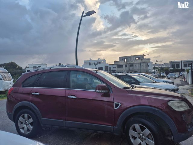 מודעת רכב שברולט קפטיבה