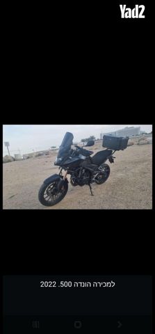 מודעת רכב הונדה CB500X
