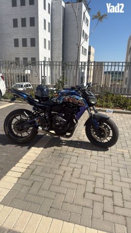 מודעת רכב ימאהה MT 07