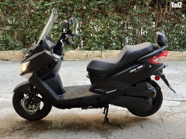 מודעת רכב סאן יאנג ג'וי רייד 200