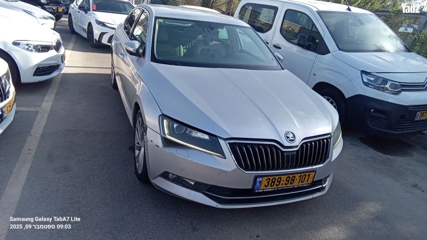 מודעת רכב סקודה סופרב