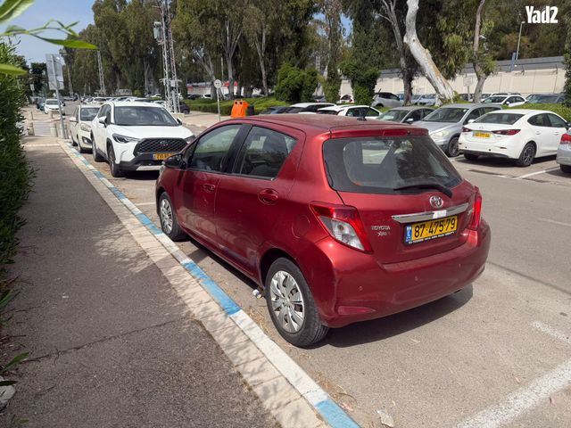 מודעת רכב טויוטה יאריס