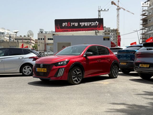מודעת רכב פיג'ו 208 1