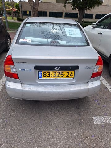 מודעת רכב יונדאי אקסנט i25