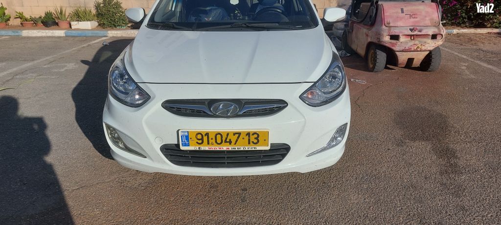מודעת רכב יונדאי אקסנט i25