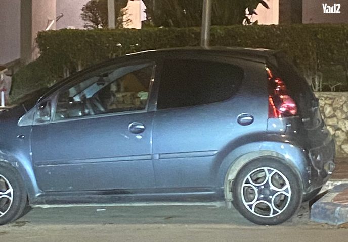 מודעת רכב פיג'ו 107