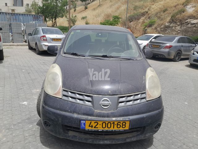מודעת רכב ניסאן נוט
