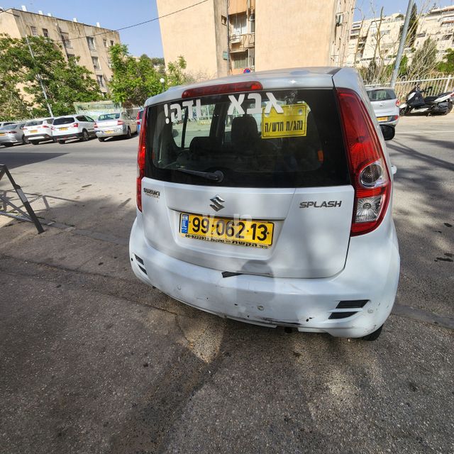 מודעת רכב סוזוקי ספלאש
