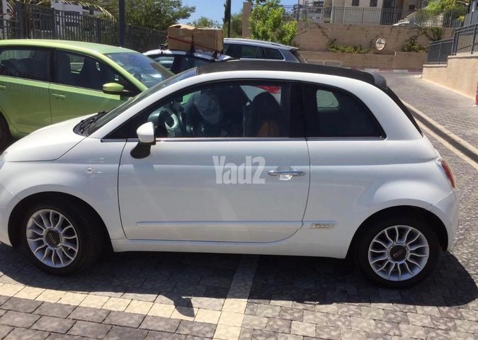 מודעת רכב פיאט 500
